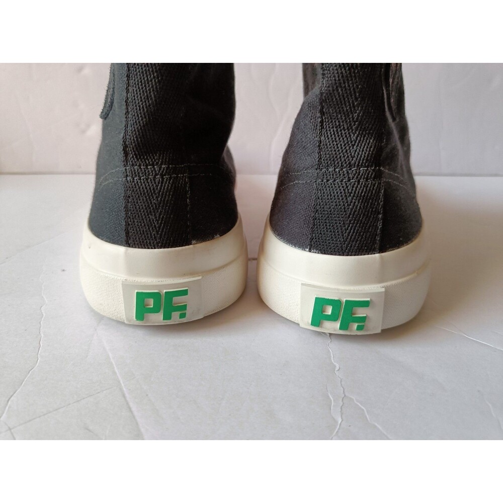 PF Flyers All American Shoes Women’s 8.5 Men's 7 High Top Shoes Black - Picture 9 of 10